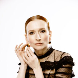 refined with 24-karat ceramic gold and finished with a gold-plated 925 sterling silver hook. A handcrafted one-of-a-kind piece