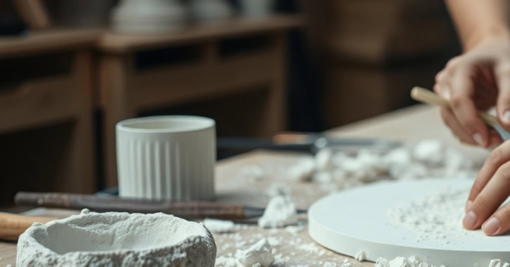 mamutaki USPs handcraftet porcelain-earrings